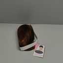 RENERSHOW Short Brown Bob Wigs for Women Brown Mixed Blonde Synthetic Wig with Bangs Natural Looking Daily Party Wig