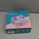 Freshmage Stainless Steel Double-Layer Bento Box Container with 3 Compartments, Large Capacity Leakproof and BPA Free Bento Lunch Box, Durable,Drop-Proof, Dishwasher Safe, Pink