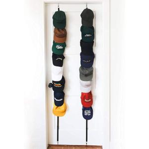 Jokari Over the Door Cap Rack Organizer 2 Pack Holds Up to 16 Baseball Hats Hat Storage System for Men Women and Kids Adjustable Closet Hanger with Hooks for Easy Hat Display