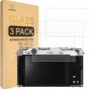 Mr.Shield Screen Protector compatible with Fujifilm X-M5 / XM5 [Tempered Glass] [3-PACK] [Japan Glass with 9H Hardness]