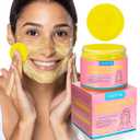 Turmeric Kojic Acid Cleansing Pads - Turmeric Facial Cleansing Pads For Acne Firming Skin - Remove Excess Keratin Clean Pores 50PCS