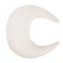 snuggle me Organic Nursing Pillow - Bottle & Breastfeeding Pillow with Organic Cotton Cover & Fiberfill, Machine Washable, Newborn Essentials Must Haves (Natural)