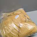 Superior Cotton 6-Piece Towel Set, Zero Twist, Waffle Border, Bathroom Essentials, Shower, Spa, Luxury Plush Soft Absorbent Towels, Includes 2 Bath, 2 Hand, 2 Washcloth/Face Towels, Gold