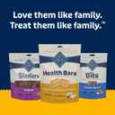 2 x Blue Buffalo Health Bars Crunchy Dog Biscuits, Oven-Baked Dog Treats Made with Natural Ingredients, Bananas & Yogurt, 16-oz Bag (EXP 07/02/26)