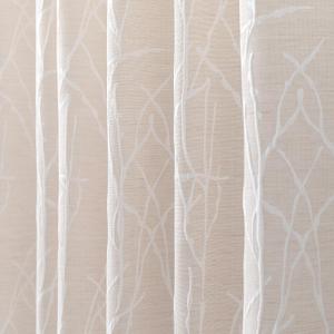 Light Beige Patterned Curtains 96 Inch Long for Living Room Dining 2 Panels Back Tab Pocket Tree Botanical Design Toile Bold Room Darkening Drape Light Filtering Linen Colored Curtain Modern Farmhouse