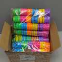 JOYIN 200 Pcs Plastic Printed Bright Easter Eggs 2.3" Tall for Easter Hunt, Basket Stuffers Fillers, Classroom Prize Supplies, Filling Treats and Party Favor