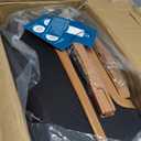 Hoteel 3 Piece Luggage Set ABS+PC Hardshell, Spinner Wheels, TSA Lock, 20" Suitcase with Travel Duffel and Travel Organizer, Black