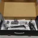4-Channel Wireless Microphone System, Quad UHF Metal Cordless Mic, 2 Handheld Mics, 2 Bodypack Mics, Long Distance150-200Ft, Fixed Frequency, 16 Hours Use for Karaoke Singing, Church