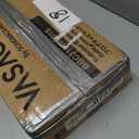 VASAGLE Small Storage Corner Floor Cabinet with Door, 7.9 x 7.1 x 31.5 Inches, Narrow Toilet Paper Storage Holder, Adjustable Shelves, for Bathroom, Living Room, Small Spaces, Cloud White UBBC310W01