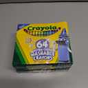 2 x Crayola Ultra Clean Washable Crayons, Built in Sharpener, 64 Count, Kids at Home Activities