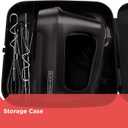 6-Speed Easy Storage Hand Mixer with 5 Attachments & Storage Case, Black