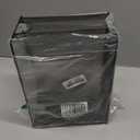 U Brands Desktop Hanging File Organizer, Black Mesh Metal, Letter Size, Steel Wire Document & Folder Organizer for Office Desk, Home, Classroom