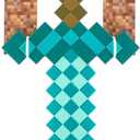 Minecraft Sword Costume Accessory, Official Diamond Sword from Minecraft, One Size