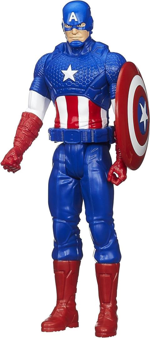 Marvel Avengers Titan Hero Series Captain America 12-Inch Figure