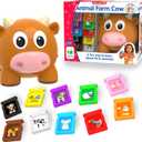 The Learning Journey: Learn with Me  Animal Farm  Teaching Toddler Educational Playset - Counting and Sorting - Preschool Learning Toys & Gifts for Boys & Girls Ages 2-5 Years