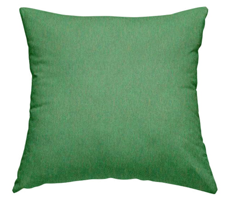 2 15x15 Green decorative pillows