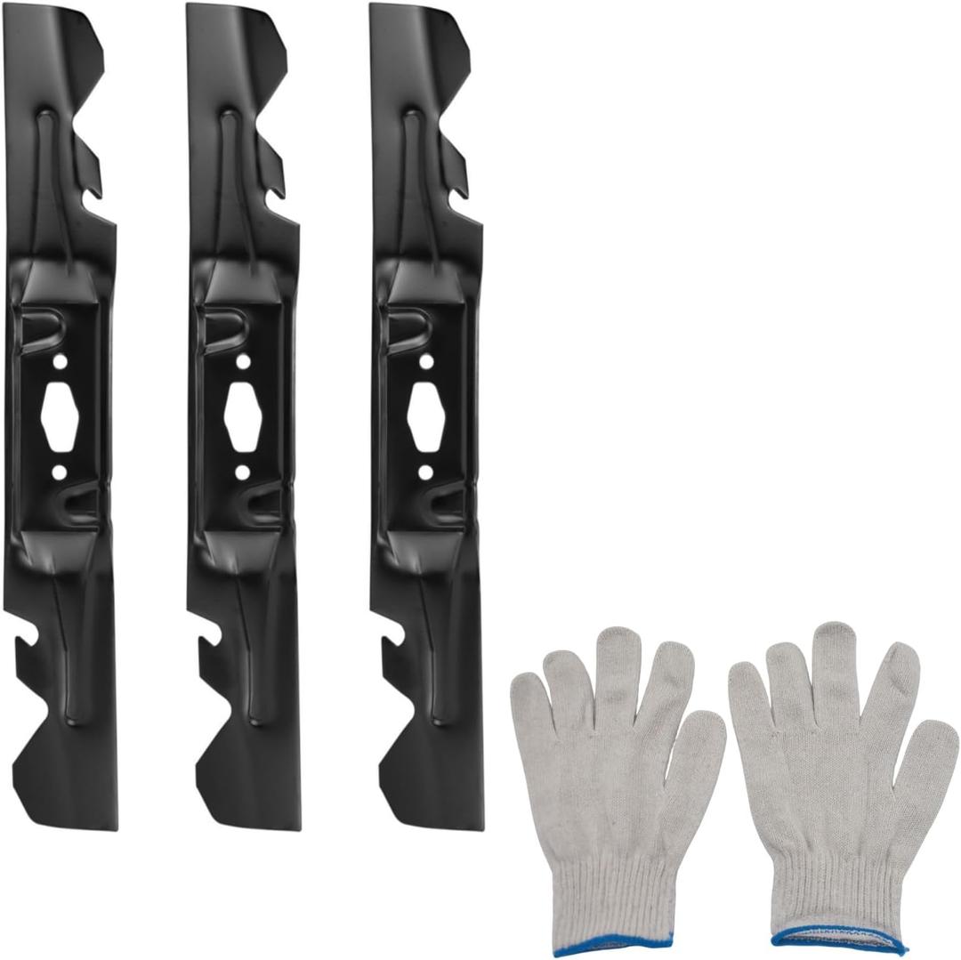 Mulching Blade Set 742P05086-X 54" Fit for MTD XT1-GT54 ST54 ZT1-54 ZT2-54 Replacement 490-110-C205 742-05086-X CMXGZAM110205