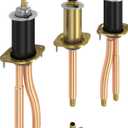 Delta Faucet Roman Tub Rough-In Valve for Delta 2-Handle Roman Tub Bath Faucets R2707