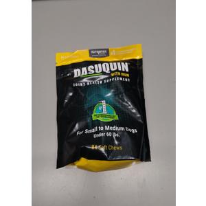 Nutramax Laboratories Dasuquin with MSM Soft Chews Small/Medium Dog 84 Count, brown