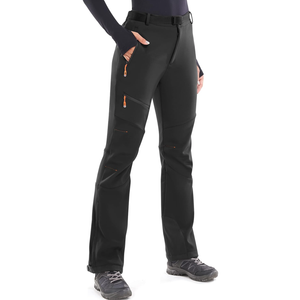 Heathyoga Snow Ski Pants Women Waterproof Softshell Insulated Fleece Lined Snowboard Pants Hiking Pants for Winter Outdoor,S