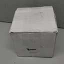 Ninehaoou Ceramic Scroll Planter 6.5 Inch Chinoiserie Floral Vase with Drainage Holes Vintage Flower Vase Flower Pot Rustic Ceramic Pots for Indoor Plants Garden Home Bookshelf Decor (Red Plum)