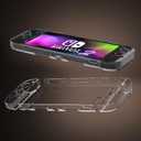 2 x [Optimized Version] GLDRAM Clear Case Compatible with Nintendo Switch 2 (2025), Dockable PC Protective Case + PC Detachable Joycon Cover, Hardshell Shock & Scratch Protector Skin Accessories - Crystal