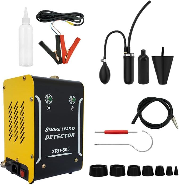 Automotive Smoke Machine with Built-in Air Pump & Compressor Motor 12V DC EVAP Smoke Machine for Cars, Motorcycles, Trucks, Boats & ATVs,New