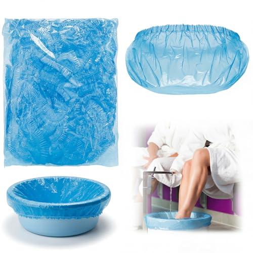 300 Blue Pedicure Liners 13.8 x 19.7 Inches Disposable Unbreakable Pedi Liners Disposable Fits Most Tub and Pedicure Foot Spa Home Use