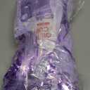 6 Pack 10 Feet Foil Fringe Garland Metallic Tinsel Banner Wall Hanging Curtain Streamers Backdrop for Parade Floats Bachelorette Wedding Birthday Party Thanksgiving Christmas Decorations(Light Purple)