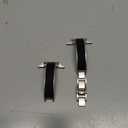 Slim Metal Band for Apple Watch Bands for Women 46mm 45mm 44mm 42mm 41mm 40mm 49 38mm iWatch Bands Bracelet, Thin Dressy Fancy Strap for Apple Watch Band Series 11 10 9 8 SE 7 6 5 4 3 Ultra (Starlight+Black)