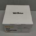 Wireless Cat Water Fountain, 135fl.oz/4L Stainless Steel Cat Fountain Battery Operated, Pet Water Dispenser Cordless for Cats & Dogs Indoor (1 Set Filter)