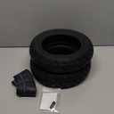RUTU 10 x 2.50 Tire or Inner Tube and Tire Set Replacement for Smart Self Balancing Electric Scooters, Hover Board Fits 10" Scooter Wheels, 36v, 48v, 400w, 500w, 800w Hub Motor