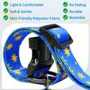 2 x Kazazoo Dog Collar Cute and Soft Nylon Puppy Collar for Boy and Girl, Adjustable Dog Collars for Small Medium Dogs, Blue Sky-S