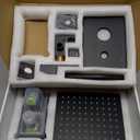 Shower Faucet Set Rain Shower System Matte Black with High Pressure 8-Inch Shower Head Handheld Square Shower Head Bathroom Luxury Rain Shower Faucet Shower Complete Combo Kit Wall Mounted