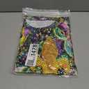Mardi Shirt for Men Glitter Mask Graphic Festival T Shirt Tuesday Carnival New Orleans Party Tee Tops(P1,M)