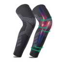 Knee Compression Sleeve Original  for Pain Relief and Support  Alleviates Swelling, Inflammation, and Improves Circulation  Ideal for Men and Women in Sports and Everyday Activities (M thigh (46-50CM), Black)