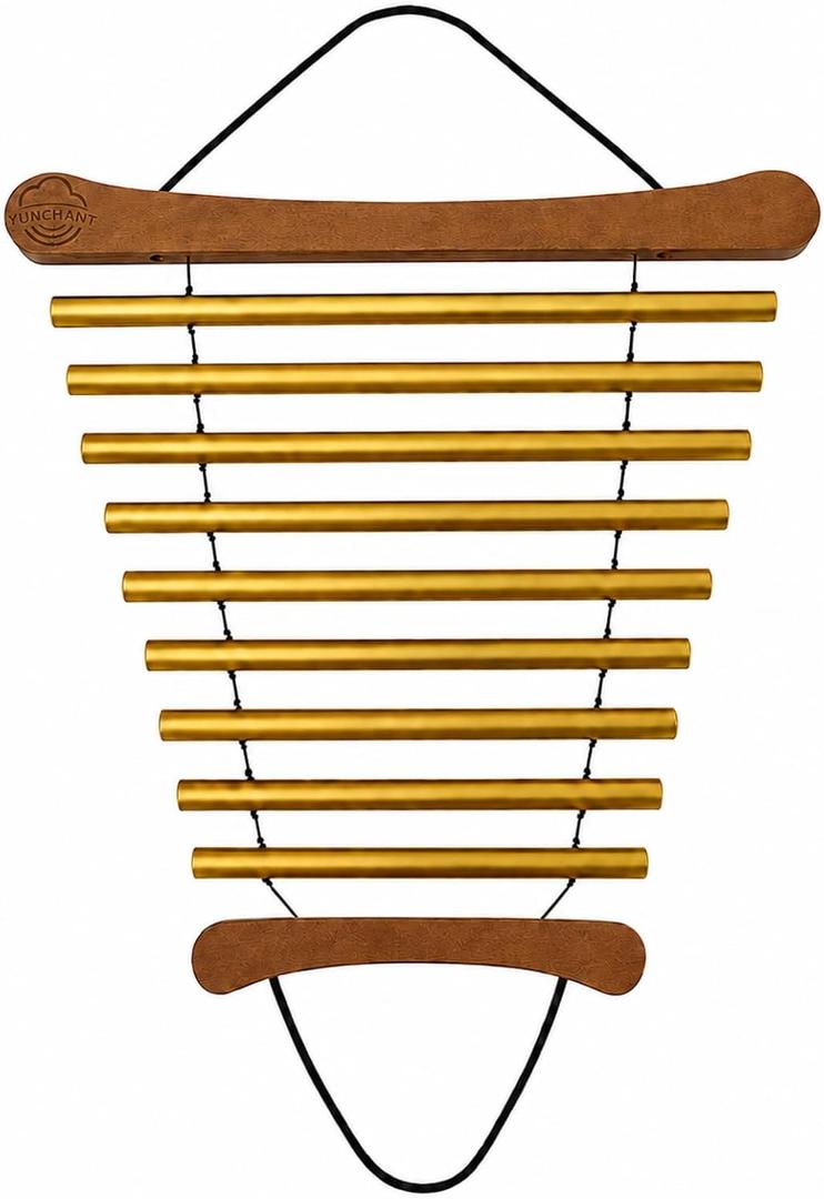 9-Tone Hand Chime with Mallet for Sound Bath, Meditation & Yoga