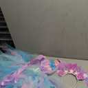 Summer 3 Colors Mermaid Tutu Dress for Girls with Headband Birthday Party Dresses Dress Up Clothes 7-8 Years
