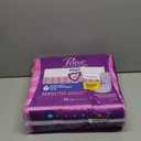 Poise Incontinence & Postpartum Pads for Bladder Leaks, 7 Drop Ultra Absorbency, Long Length, 39 Count