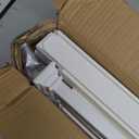 30in H x 40in W (2 Panels) No Dig Zippity Ashley Corner Vinyl Picket Fence, Garden Fence Border, Decorative Fence For Garden, White Vinyl Panels for Backyard, Patio & Yard, ZP19007