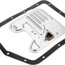 Transmission Filter Oil Pan Gasket Kit - Compatible for Kia Rio5 1.6L L4 - Gas LX, SX 2008-2011, for Hyundai Accent 1.6L L4 - Gas GLS, GS, SE 2007-2009 - Replace Part 4632122731