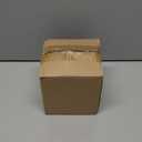 5 Inch Wooden Furniture Legs, Pack of 4 - Unfinished Solid Wood Bun Feet with 5/16" Hanger Bolts & T-Nuts for DIY Installation - Furniture Replacement & Riser for Sofa Cabinet Ottoman Dresser