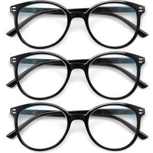 GIBLOGO Reading Glasses for Women/Men Eye Glasses Blue Light Reading Glasses Cheaters Eyeglasses