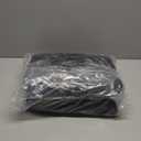 ULTCOVER 600D Tough Canvas Heavy Duty Square Patio Table and Chair Cover - Waterproof Outdoor General Purpose Furniture Covers 86 inch, Black