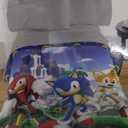 Sonic the Hedgehog. Microfiber Twin / Full Comforter 72 × 86 inch