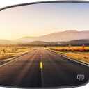 Driver Left Side Heated Mirror Glass Fits for Dodge Journey 2009-2019 Replacement for 68045693AA 68045691AA