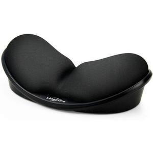 LINGSFIRE Memory Foam Mouse Wrist Rest Keyboard Wrist Rest Pad Anti-Skid Mousepad Support Wrist Rest Mat for Office Computer Laptop Mac- Durable Comfortable Lightweight Easy Typing(5.1 * 2.8" Black)