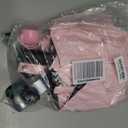Stroller Sunshade Clip-on Adjustable Universal, Adjustable Steering Angle, Reinforced Umbrella Frame, Compact and Lightweight, Suitable for All Kinds of Strollers(Pink)