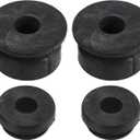 X AUTOHAUX 4pcs Upper Lower Rubber Cushion Bushing Radiator Mount Insulator for Honda Accord 1990-2020 for Honda Civic 1992-2020 for Honda Odyssey 1995-2021 No.74173SJ4000/74172SM4970
