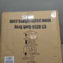FDW Cat Tree 54in Cat Tower Multi-Level Durable Cat Scratching Post & Cozy Fun Cat Jumping Platform Space Saving Cat Condo Pet Play House for Indoor Cats,Dark Gray